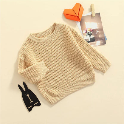 Farm Girl Knit Pullover Sweater (0-18 Months)