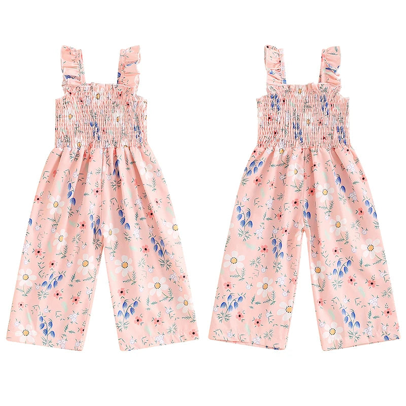 Floral Farm Girl Jumpsuit (1-4 Years)