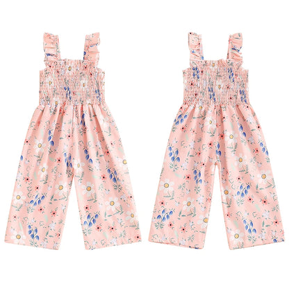 Floral Farm Girl Jumpsuit (1-4 Years)