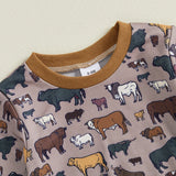 Groovy Grazers Two-Piece Sweat Set (0-3 Years)