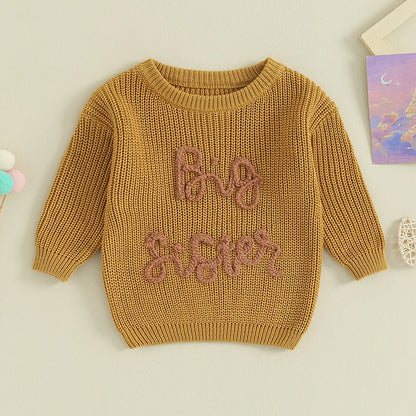 Big Sister Knit Sweater (1-5 Years)