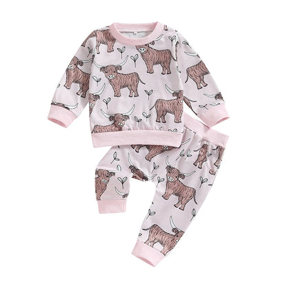 Highland Hugs Two-Piece Sweat Set (0-3 Years)