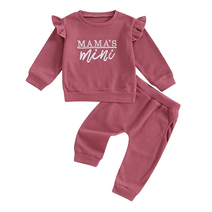 “Mama’s Mini” Two-Piece Sweat Set (0-3 Years)