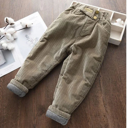 Fleece Lined Cargo Pants (3-12 Years)