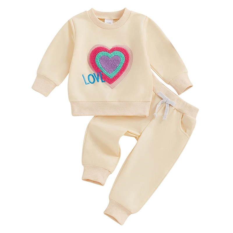 True Love Two-Piece Sweat Set (0-3 Years)