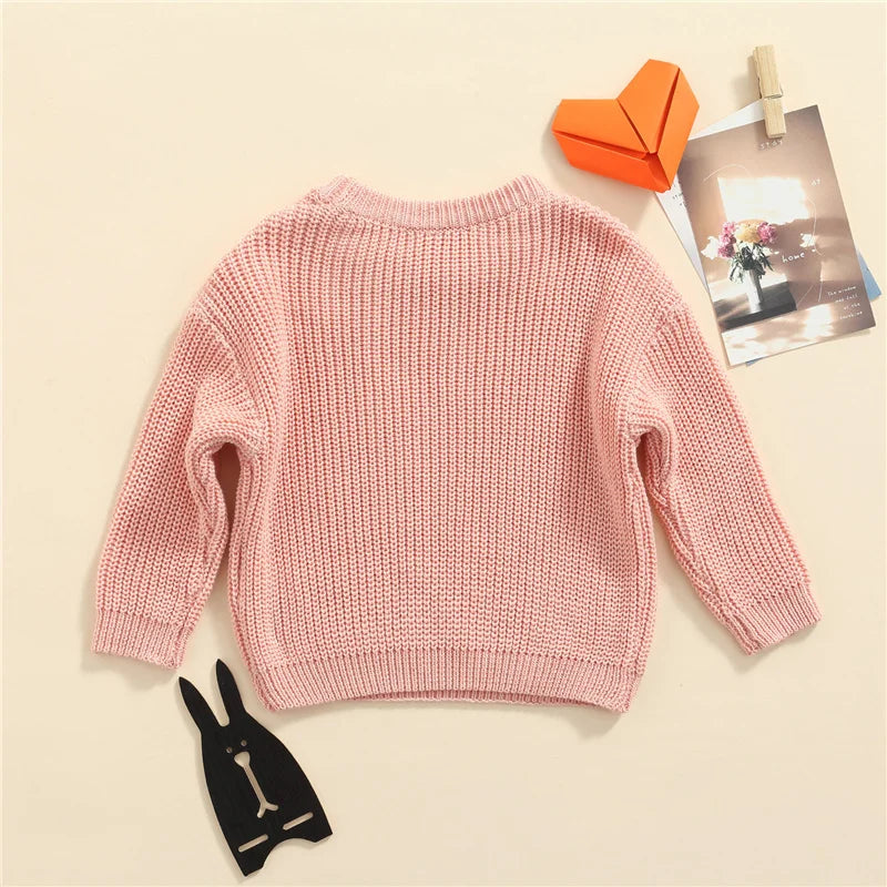 Farm Girl Knit Pullover Sweater (0-18 Months)