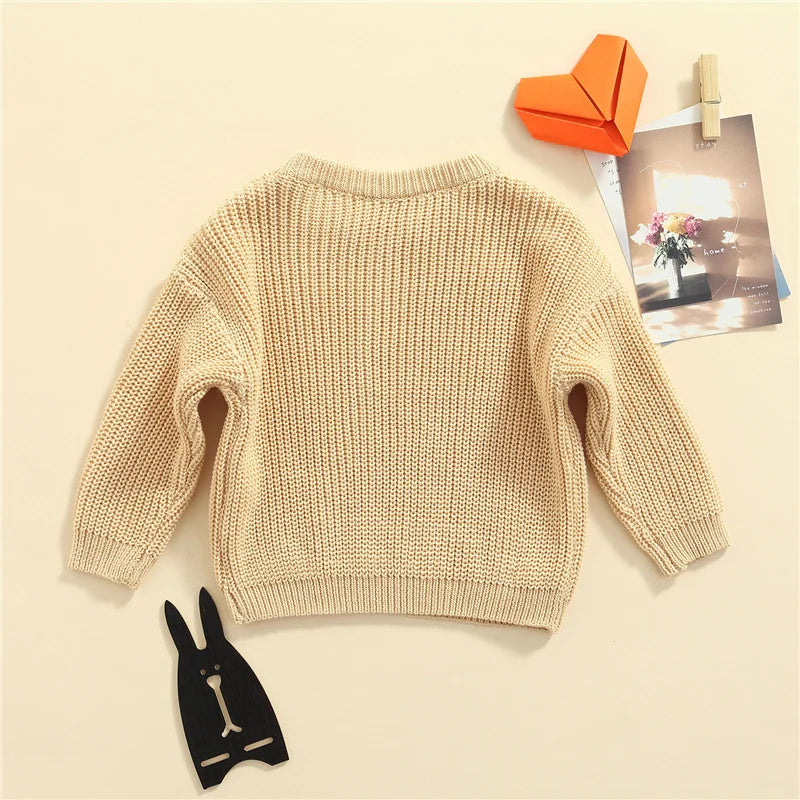 Farm Girl Knit Pullover Sweater (0-18 Months)