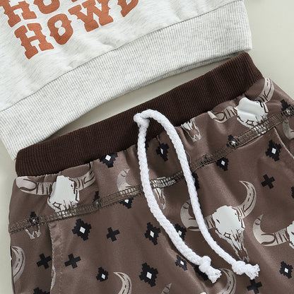 Howdy Rowdy Two-Piece Sweat Set (0-3 Years)