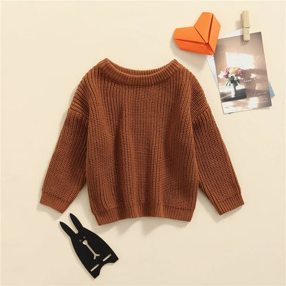 Farm Girl Knit Pullover Sweater (0-18 Months)