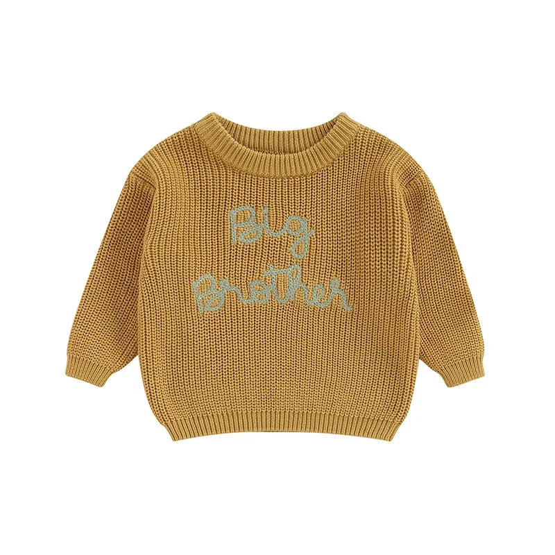 “Big Brother” Knit Sweater (1-5 Years)