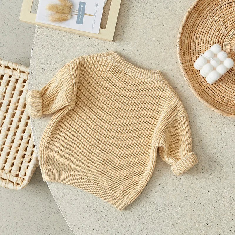 Farm Girl Knit Pullover Sweater (0-18 Months)