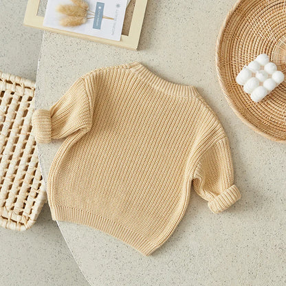 Farm Girl Knit Pullover Sweater (0-18 Months)