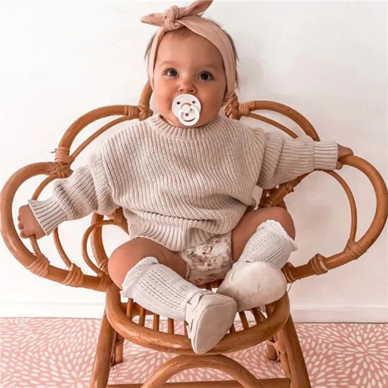 Farm Girl Knit Pullover Sweater (0-18 Months)