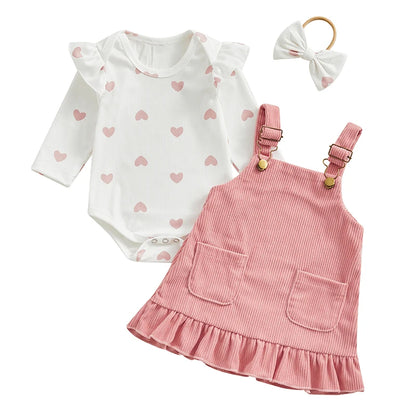 Farmyard Princess Three-Piece Dress Set (0-18 Months)