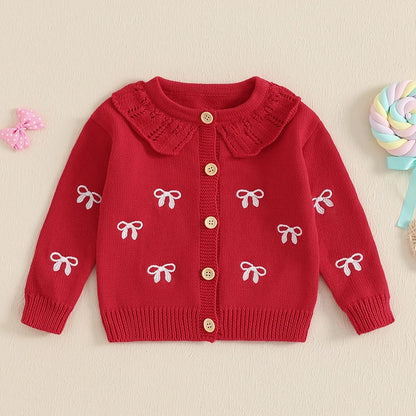 Little Bow Peep Cardigan Sweater (0-4 Years)