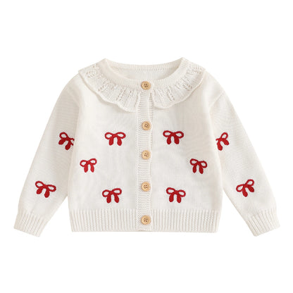 Little Bow Peep Cardigan Sweater (0-4 Years)