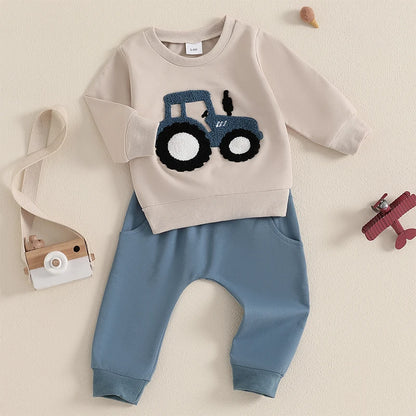 Farming Dreams Two-Piece Sweat Set (0-3 Years)