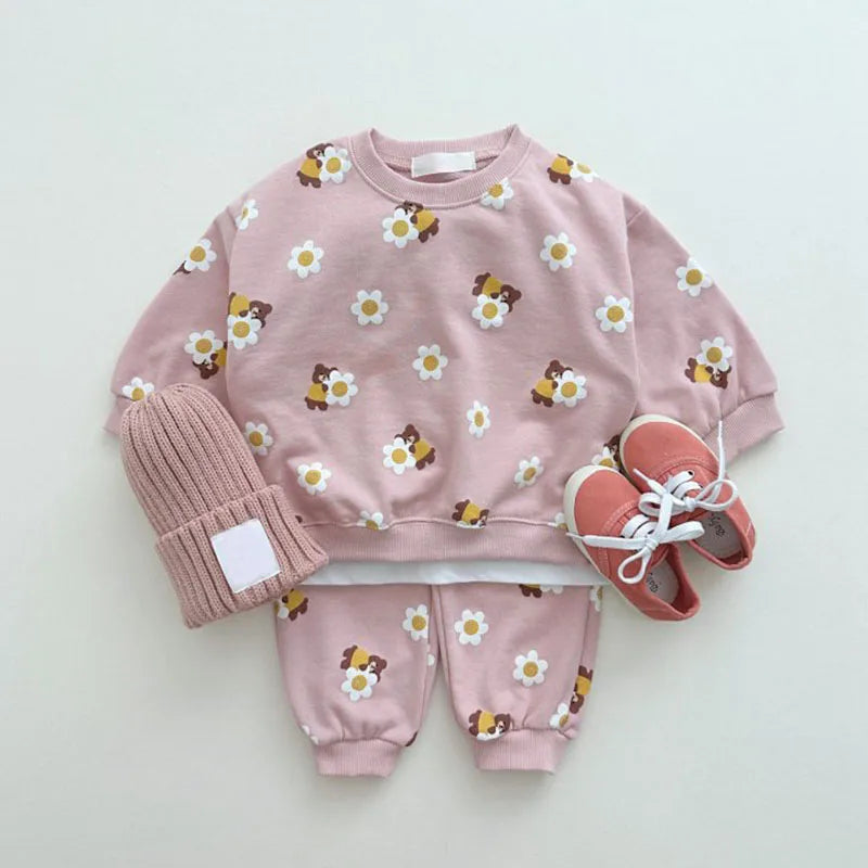 Honey Bear Bliss Two-Piece Set (0-7 Years)