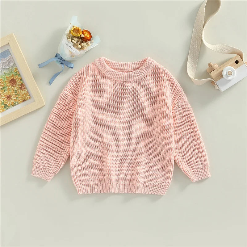 Farm Girl Knit Pullover Sweater (0-18 Months)