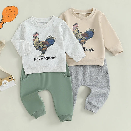 Chick Magnet Two Piece Sweat Set (1-5 Years)