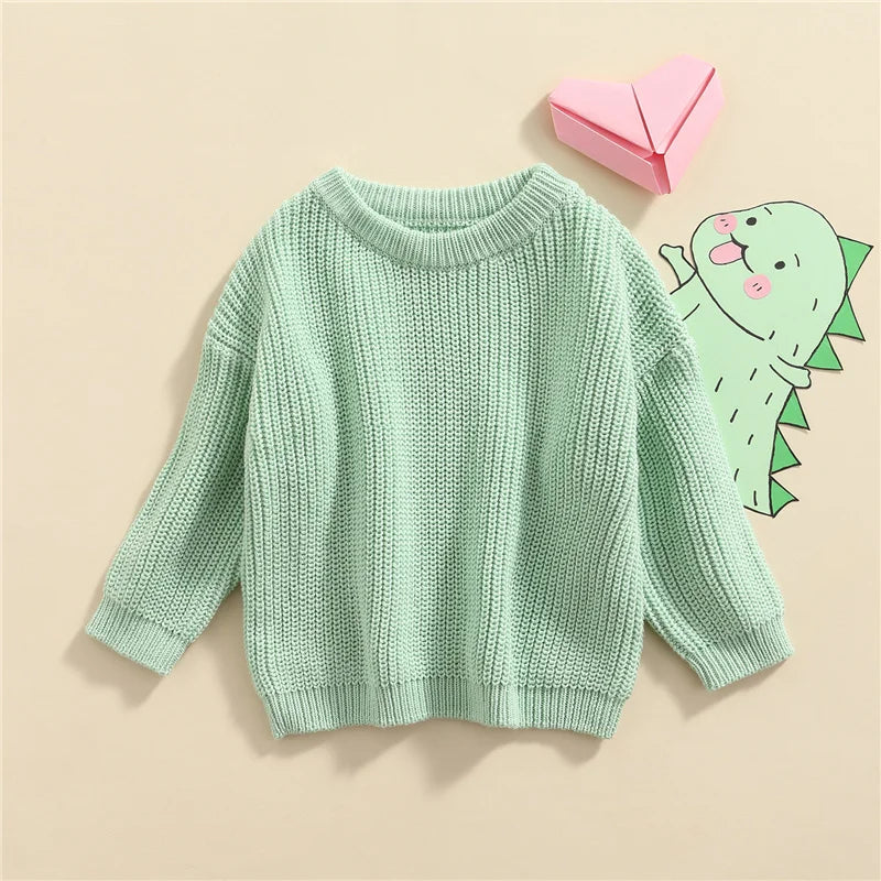 Farm Girl Knit Pullover Sweater (0-18 Months)