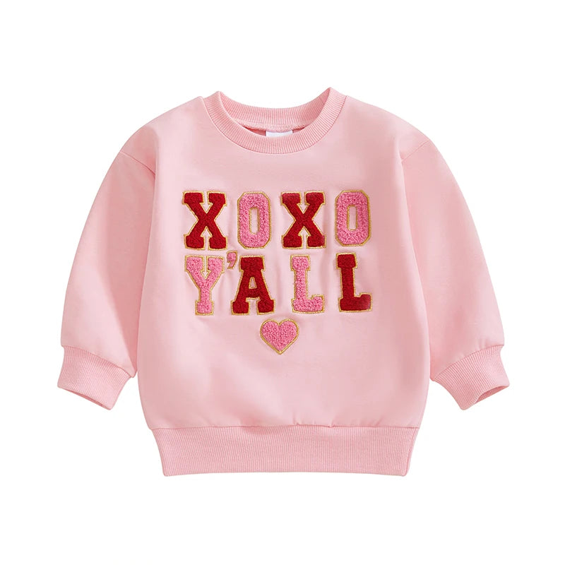 “XOXO Y’ALL” Sweater (1-4 Years)