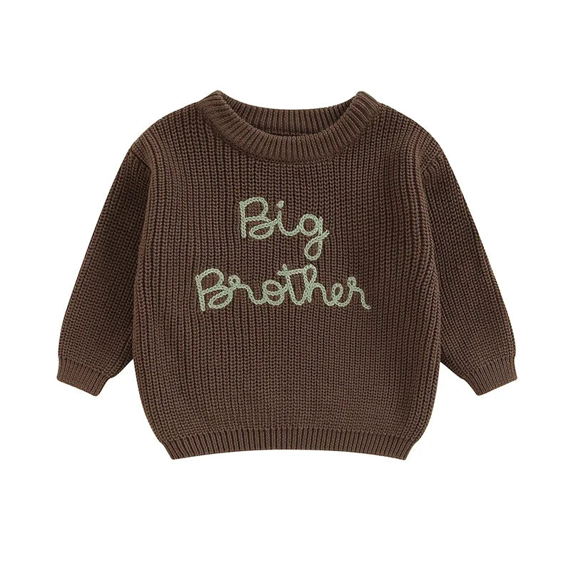 “Big Brother” Knit Sweater (1-5 Years)