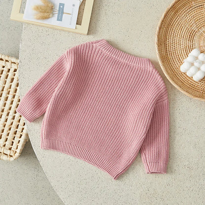 Farm Girl Knit Pullover Sweater (0-18 Months)