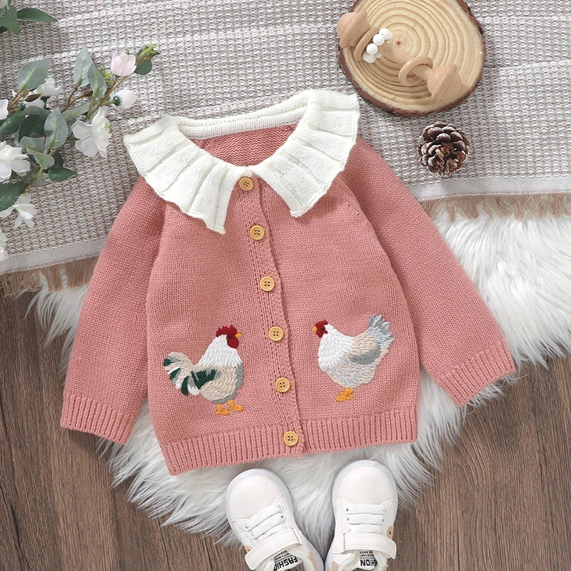 Feathered Friends Knit Sweater (0-3 Years)