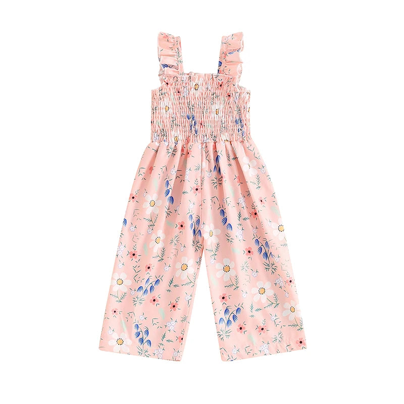 Floral Farm Girl Jumpsuit (1-4 Years)