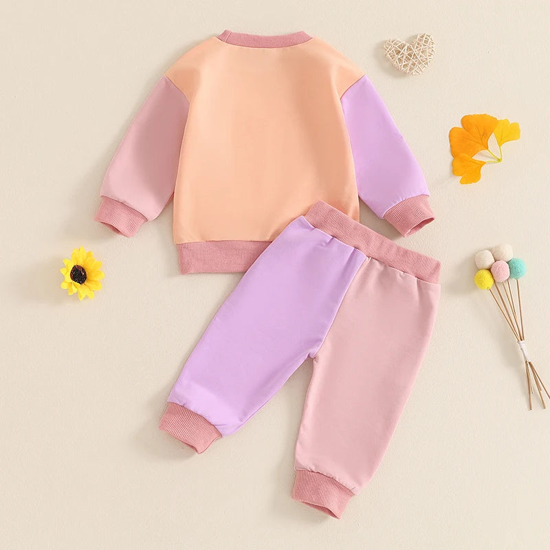 “Miss Steal Your Snacks” Two Piece Sweat Set (0-4 Years)