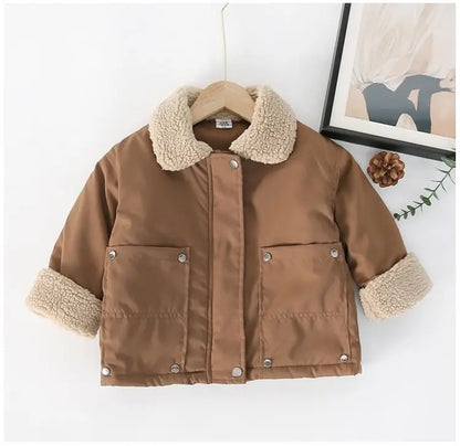 Thick Padded Cargo Jacket (4-6 Years)