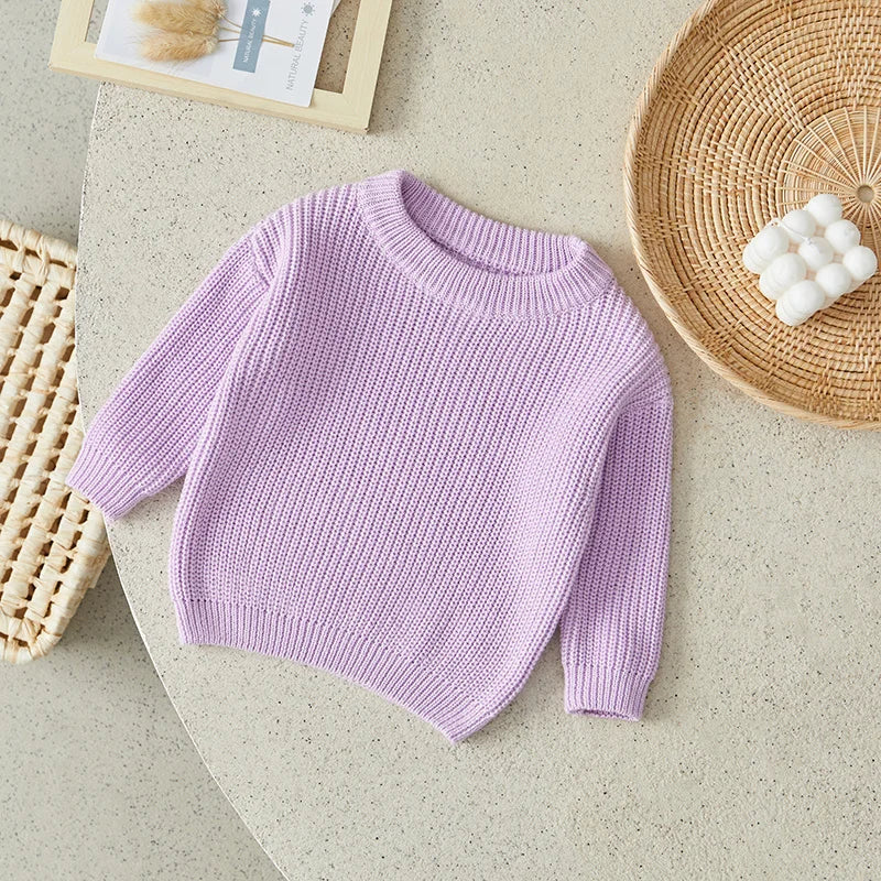 Farm Girl Knit Pullover Sweater (0-18 Months)