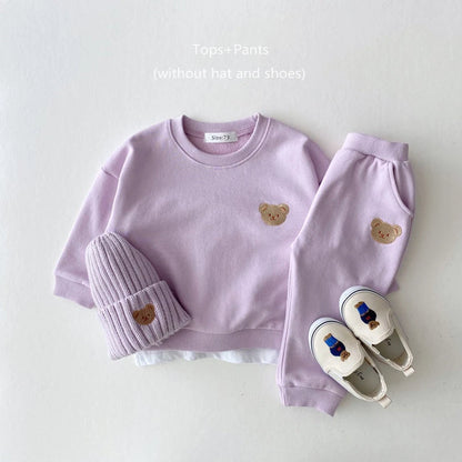 Classic Teddy Two-Piece Sweat Set (0-5 Years)