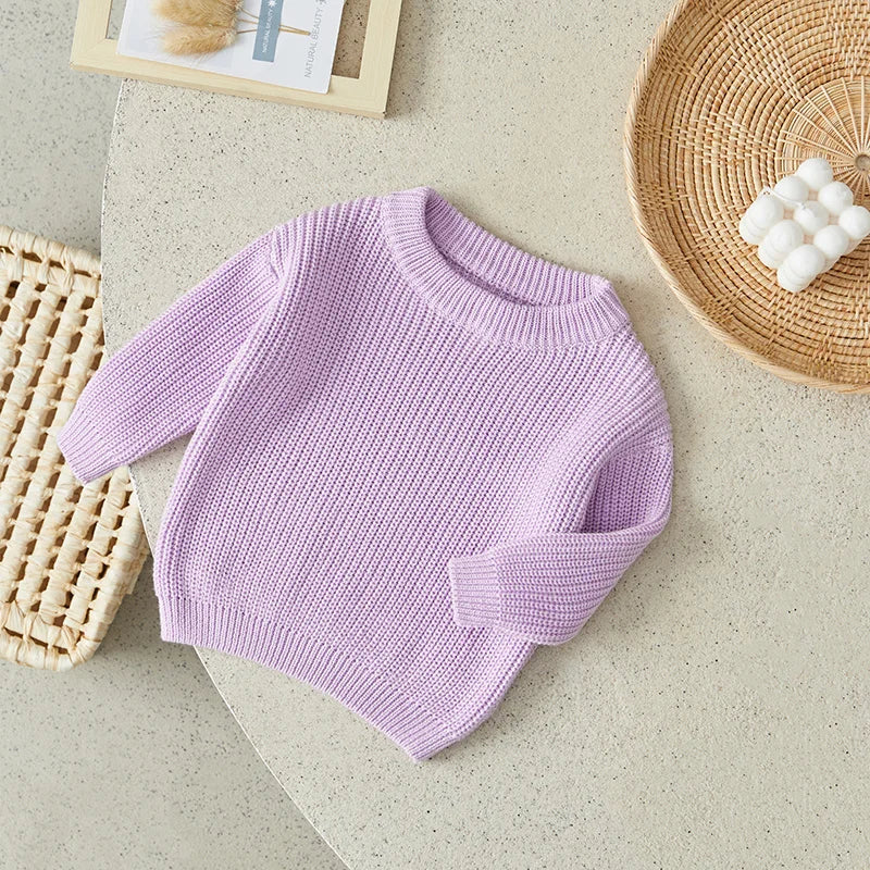 Farm Girl Knit Pullover Sweater (0-18 Months)