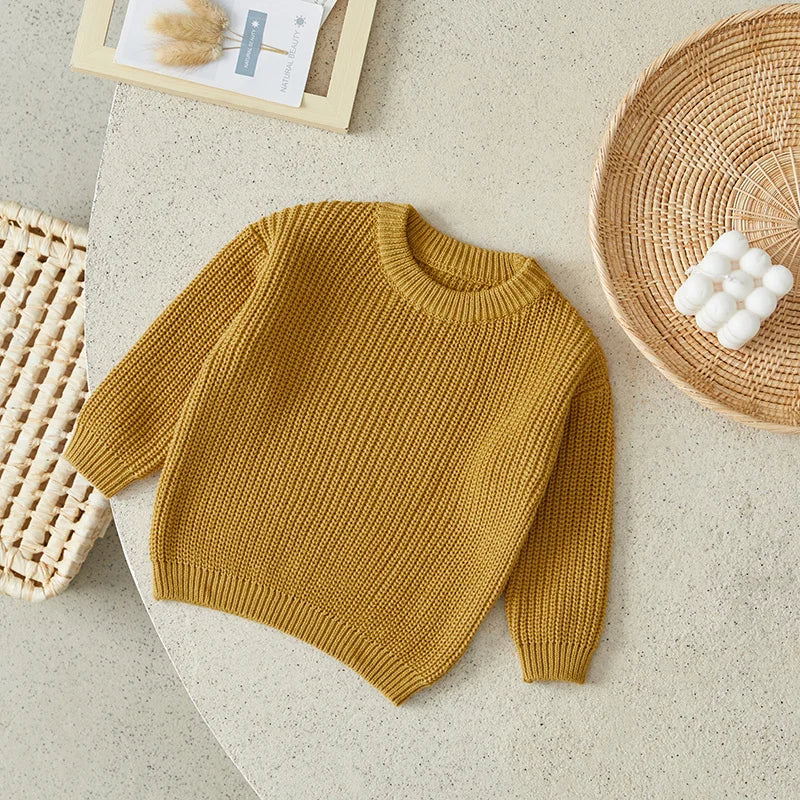 Farm Girl Knit Pullover Sweater (0-18 Months)