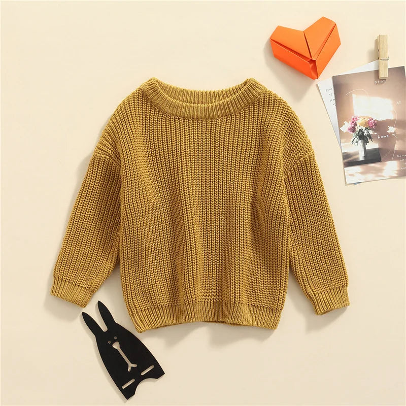 Farm Girl Knit Pullover Sweater (0-18 Months)