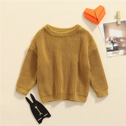 Farm Girl Knit Pullover Sweater (0-18 Months)