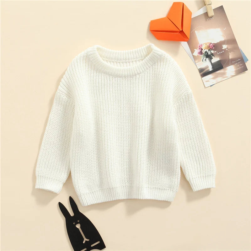 Farm Girl Knit Pullover Sweater (0-18 Months)