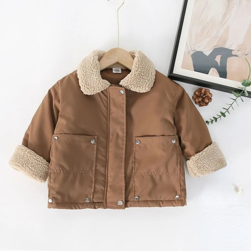 Thick Padded Cargo Jacket (4-6 Years)