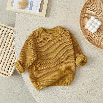 Farm Girl Knit Pullover Sweater (0-18 Months)