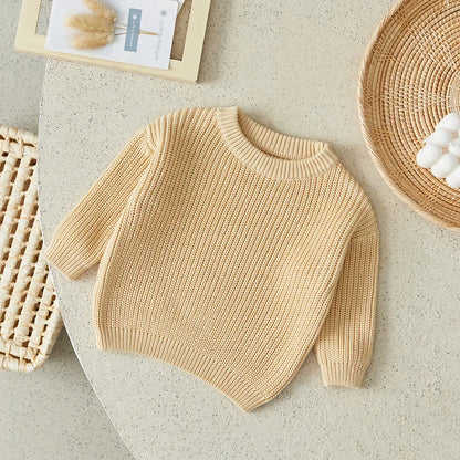 Farm Girl Knit Pullover Sweater (0-18 Months)