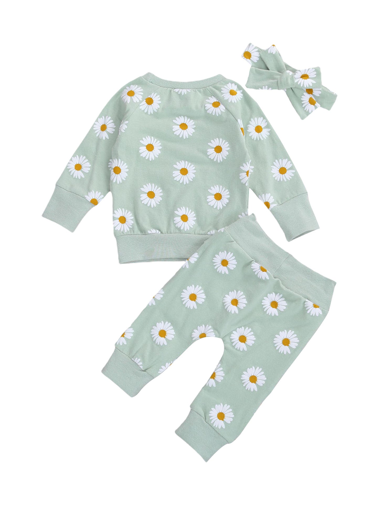 Wildflower Whimsy Three-Piece Sweat Set (0-2 Years)