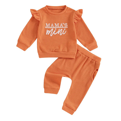 “Mama’s Mini” Two-Piece Sweat Set (0-3 Years)