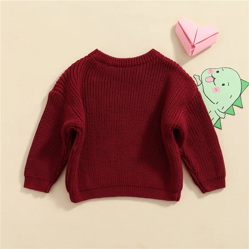 Farm Girl Knit Pullover Sweater (0-18 Months)