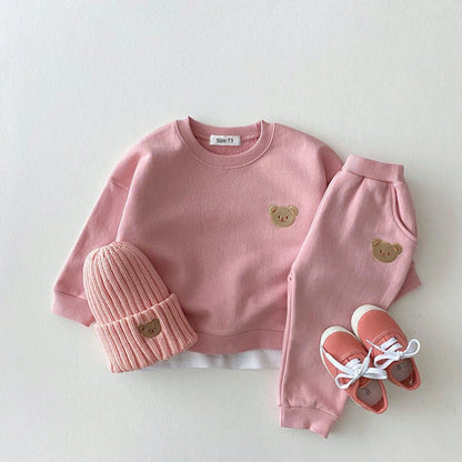 Classic Teddy Two-Piece Sweat Set (0-5 Years)