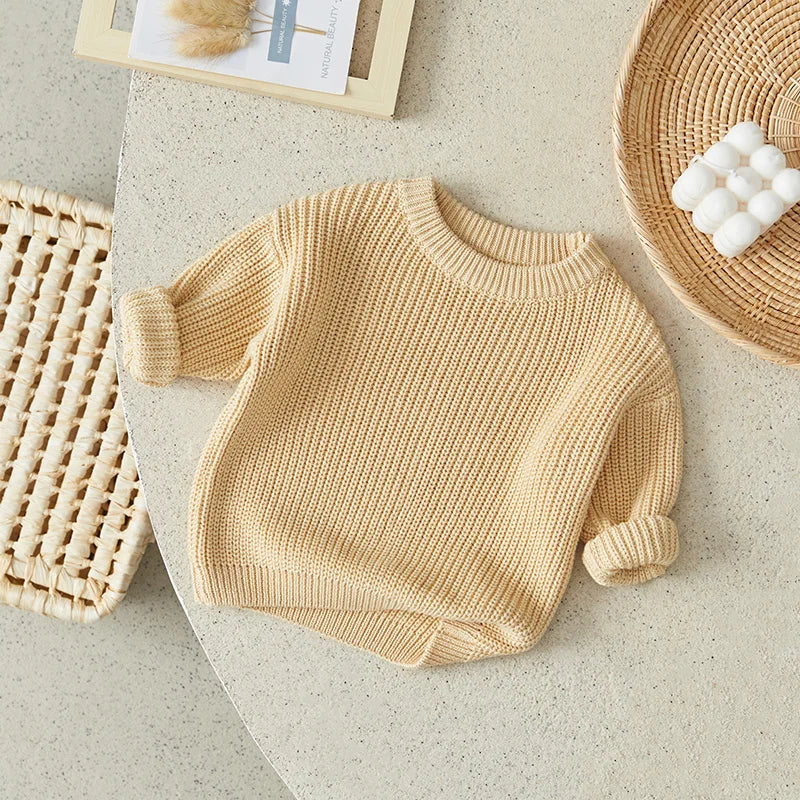 Farm Girl Knit Pullover Sweater (0-18 Months)