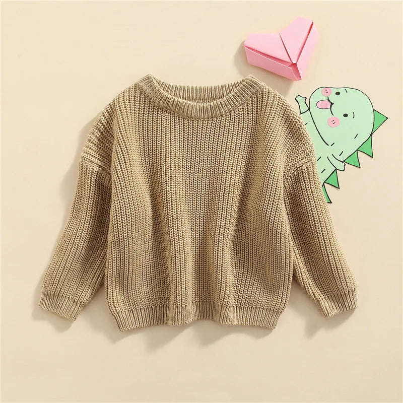 Farm Girl Knit Pullover Sweater (0-18 Months)