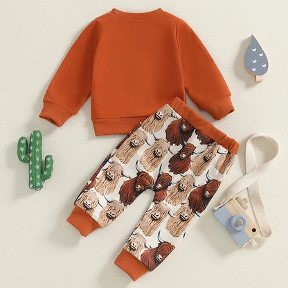 “Mommy’s Little Cowboy” Two-Piece Sweat Set (0-3 Years)