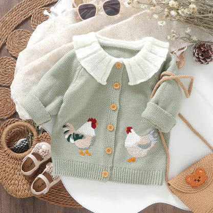 Feathered Friends Knit Sweater (0-3 Years)